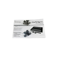 StarTech 1U Adjustable Mounting Depth Vented Rack Mount Shelf, 175lbs / 80kg-Adjustable and sturdy design allows up to 175lbs of equipment to be stored on a single 1U shelf