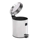 Modern Homes Stainless Steel Garbage Can - 20L-Hygienic inner bin with handle