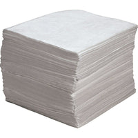 Zenith Safety Meltblown Sorbent Pads, Oil Only, 15" x 17", 30 Gal. Absorbancy, 200 /Pack, 400 Pack-Absorbency/Pkg. 30 gal.
