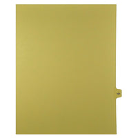 Mark Maker Legal Exhibit Index Tab Buff Single Tabs, 1/15th Cut, Letter Size, No Holes, Number 131, 25 Pack-Buff Single Tabs, 1/15th Cut