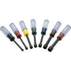 Dynamic Tools 7 Piece SAE Nut Driver Set, Acetate Handles-Contains: 3/16", 1/4", 5/16", 11/32", 3/8", 7/16", 1/2"