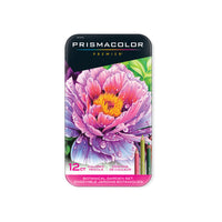 Prismacolor Premier Soft Core coloured Pencils - Botanical Garden Set - 12 Pack-Artist-quality coloured pencils for every level of expertise - perfect for colouring books