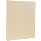 JAM Paper Parchment Cardstock, 8.5 x 11, 65lb Natural Recycled, 250 Pack (171116B)-Size: 8-1/2" x 11"