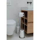 Umbra Teardrop Toilet Paper Stand - Nickel Finish-Capacity: up to 4 Paper Rolls