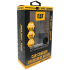 Cat 4.8amp Car Charger with Dual USB Port and 6ft Braided Nylon Apple Certified Lightning Cord-Ultra-rugged reflective cabling