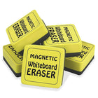 The Pencil Grip Magnetic Whiteboard Eraser, 2" x 2", Yellow, 2 Pack-Compact shape is sized perfectly for use by children
