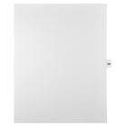 Mark Maker Legal Tabs - Letter Size - White - 1/15th cut - 25 tabs per package - 5 packages Pack - Number 128-White Single Tabs