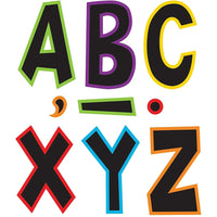 Teacher Created Resources 7" Fun Font Letters, Electric Bright, 360 Pack-Classroom Decoration