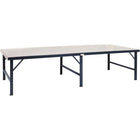 Valleycraft Vari-Tuff Ergonomic Workbenches, 120"W x 48"D, Steel (F87865A5)-120"W x