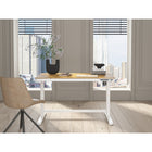 Koble Juno 47.2"W Height Adjustable Smart Desk with Drawer - Oak-Type C port X1