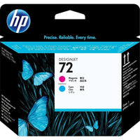 HP C9383A 72 Printhead, Magenta/Cyan-HP 72 Printheads are designed and tested with HP Vivera Inks and the printer to provide consistent results