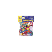Chenille Kraft Wonderfoam Assorted Shapes, 2160 Pack (CK-4314)-Peel and stick boards