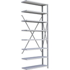 Metalware RK324 Boltless Shelving Unit, 8-Shelves, 36" x 24" x 88", Light Grey-Adjustable shelving system that provides high strength, yet economical storage capacity for your needs