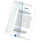 Gemex Transparent Vinyl Presentation Covers, Clear, Legal Size, 14" x 8 1/2", 100 Pack-Presentation covers protects the cover page of documents