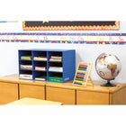 Bankers Box 9-Compartment Classroom Cubby, Blue-Sturdy multilayered constructions offers lasting performance