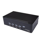 StarTech 4-Port Dual DisplayPort KVM Switch, Black (SV431DPDDUA2)-Maximum productivity with dual-display, multi-computer access