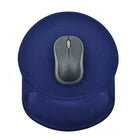 DAC MP-123 “Racetrack” Super-Gel Mouse Pad / Wrist Rest - 9-3/4" x 8-1/4" x 1-1/4" - Blue-Super-Gel cushion provides comfortable and springy support