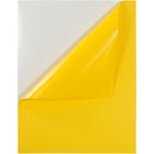JAM Paper Full Page Sticker Paper Shipping Labels - 8-1/2" x 11" - Yellow - 10 Pack -Yellow Full Page Sticky Labels, Make your mail stand out with colourful shipping address labels