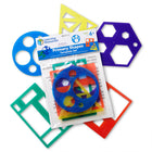 Learning Resources Primary Shapes Template Set, 10 Pack (LER5440)-Age group and grade: Ages 4 -6 and grades pre school -1st