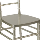 Flash Furniture HERCULES PREMIUM Series Champagne Resin Stacking Chiavari Chair-Lightweight Design