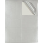 JAM Paper Mailing Address Labels - 3-1/3" x 4" - Matte Silver Foil - 120 Pack -Silver Matte Foil Labels