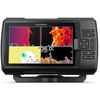 Garmin Striker Vivid 7sv Fishfinder with 7" Display and GT52HW-TM Transducer - Black-WVGA colour display with 800 x 480 pixels resolution