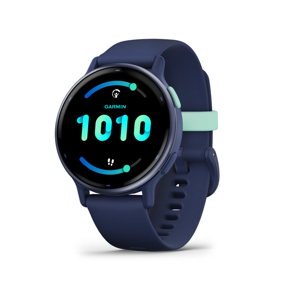 Garmin vívoactive 5 Watch - Metallic Navy Aluminum Bezel Garmin vívoactive 5 Watch - Metallic Navy Aluminum Bezel