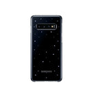 Samsung LED Back Cover Case for Samsung Galaxy S10 - Blue/Black-LED Cover with built in timer