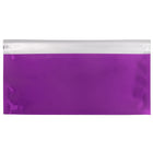 JAM Paper #10 Foil Envelopes with Self Adhesive Closure, 4 1/8 x 9.5, Purple, 25 Pack (1324895)-Opening: booklet