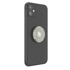 Popsockets Clear Glitter Phone Grip-Repositionable and sticks to most devices and cases (may not stick to silicon or waterproof cases)