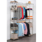 TRINITY EcoStorage Expandable Closet Organizer, Chrome (TBFZ-2701)-Easy, no tool assembly