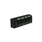 MMNOX UH104 4 Port 3.0 USB Smart Hub with Switch-4-port USB hub