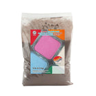 Sandtastik Classic Coloured Sand, 5 lb (2.3 kg) Bag, Brown-Fine grain with natural sparkle throughout