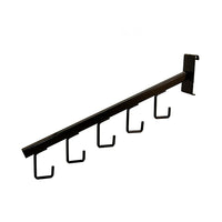Can-Bramar Waterfall With Hooks For Gridwall, 16", Black, 25 Pack-Gridwall waterfall with hooks