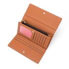 Champs RFID Trifold Expandable Wallet -  Tan-1 slot pocket