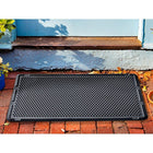 WeatherTech OutdoorMat Door Mat for Home and Business, 24" x 39", Black-24" by 39", and 0.38" tall (61 cm by 99 cm, and 1 cm tall)