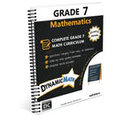 Dynamic Math Workbook Atlantic - Grade 7-Workbook contains instructions, examples, and practice questions