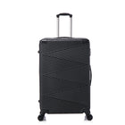TOSCANO INTRECCIARE 30" Hardside Large Luggage - Black-Designed in Italy