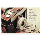 Aline Greetings General Birthday Card, Camera, Focus on the positive, 18 Pack-Premium uncoated paper stock