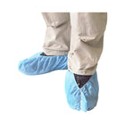 Globe Skid Resistant Shoe Covers - Large - Blue - 3 Packs of 100-Fits up to a men's size 10