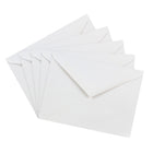 JAM Paper A6 V-Flap Invitation Envelopes, 4.75" x 6.5", White, 500 Pack (J0567c)-500 pack