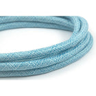 6 ft. 3 Outlet 2 USB Braided Extension Cord - Light Blue-Light blue