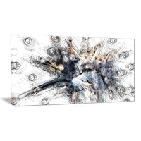 Designart Contemporary Jazz Dance Canvas Art Print, (PT2567-32-16)-Print