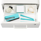 Poppin Drawer Organizer - White-Compatible with most other standard file cabinets