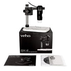 Veho DX-2 USB 5MP Microscope - Black-Adjustable 8 LED light source