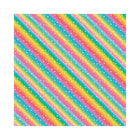 Millbrook Studios Flat Wrap, Stars and Multi-Coloured Stripes, 12 Pack (57056)-Premium Flat Wrap
