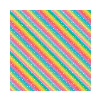 Millbrook Studios Flat Wrap, Stars and Multi-Coloured Stripes, 12 Pack (57056)-Premium Flat Wrap
