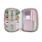 Basic Tech Tech Organizer Case - Pink-Durable Zipper Closure