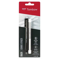 Tombow MONO Zero Rectangular Eraser & Refill-Value Pack - Contains eraser and refill