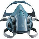 3M 7500 Series Reusable Half Facepiece Respirator, Silicone, Large - 2 Pack-Size - Large